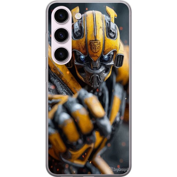 Kompatibel Mobilcover til Samsung Galaxy S23 Bumblebee Transformers gul robot mecha sci-fi actionkriger detaljeret cyberpunkheltemotiv plakat Kompatibel Mobilcover til Samsung Galaxy S23 Bumblebee Transformers gul robot mecha sci-fi actionkriger detaljeret cyberpunkheltemotiv plakat
