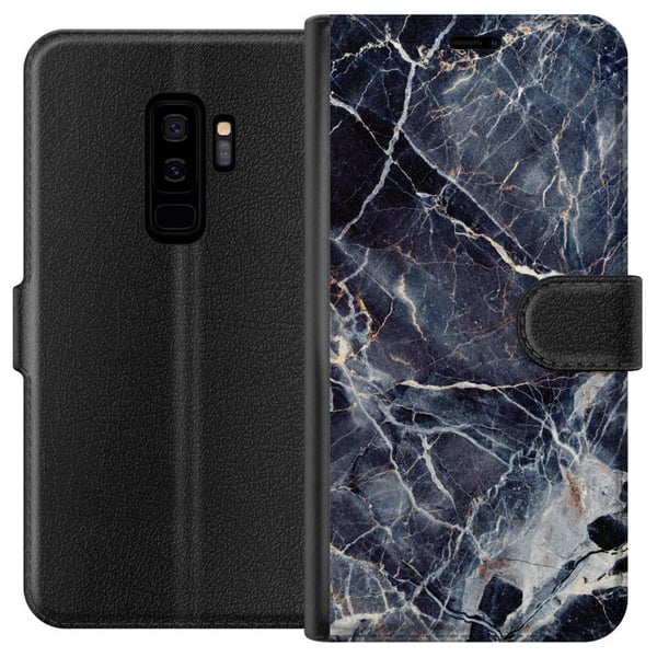 Kompatibelt Lommeboketui til Samsung Galaxy S9+ Marmorert Kompatibelt Lommeboketui til Samsung Galaxy S9+ Marmorert