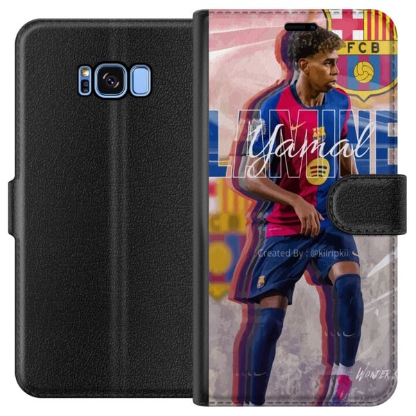 Kompatibelt Lommeboketui til Samsung Galaxy S8 Lamine Yamal FCB