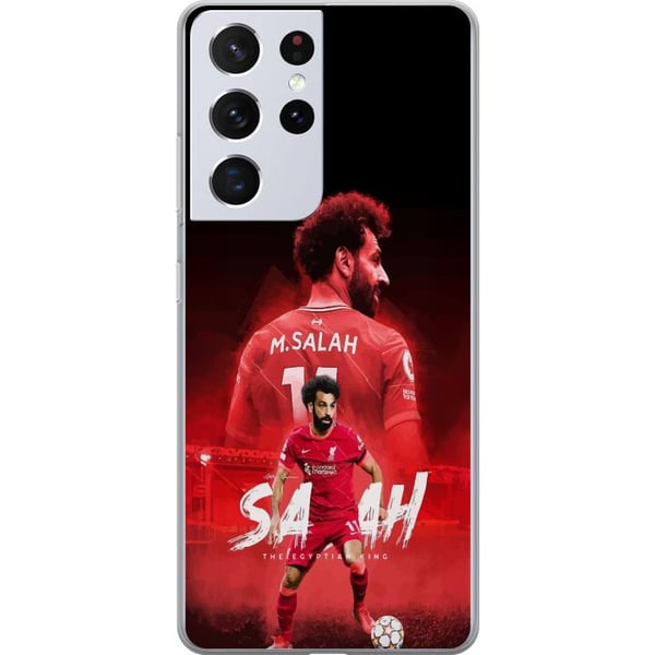 Kompatibelt Mobildeksel til Samsung Galaxy S21 Ultra 5G Mohamed Salah Liverpool Egypt teknisk legende med hurtighet, driblinger og en utrolig klubbhi Kompatibelt Mobildeksel til Samsung Galaxy S21 Ultra 5G Mohamed Salah Liverpool Egypt teknisk legende med hurtighet, driblinger og en utrolig klubbhi