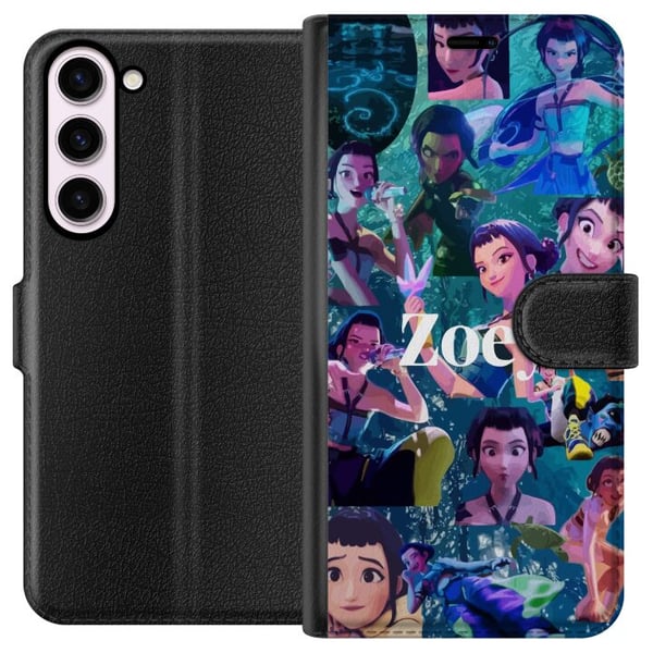 Kompatibelt Lommeboketui til Samsung Galaxy S23+ Kpop Demonjegere Zoey Skog Kollasj Mystisk Aura Idol Kraft Glød Kompatibelt Lommeboketui til Samsung Galaxy S23+ Kpop Demonjegere Zoey Skog Kollasj Mystisk Aura Idol Kraft Glød
