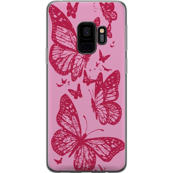 Yhteensopiva Puhelinkuori Samsung Galaxy S9 Siipikauneudet Yhteensopiva Puhelinkuori Samsung Galaxy S9 Siipikauneudet