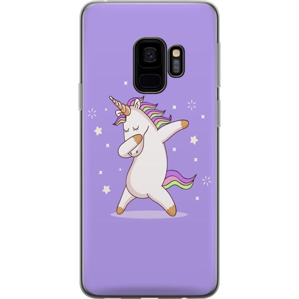 Kompatibelt Mobilskal till Samsung Galaxy S9 Unicorn Dab Kompatibelt Mobilskal till Samsung Galaxy S9 Unicorn Dab