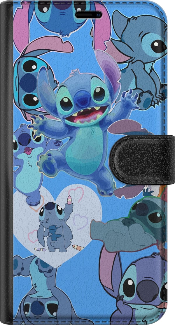 Kompatibelt Plånboksfodral till Samsung Galaxy A52s 5G Stitch mönster