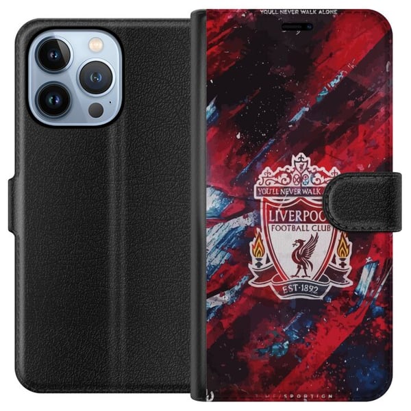 Kompatibelt Plånboksfodral till Apple iPhone 13 Pro Liverpool Kompatibelt Plånboksfodral till Apple iPhone 13 Pro Liverpool