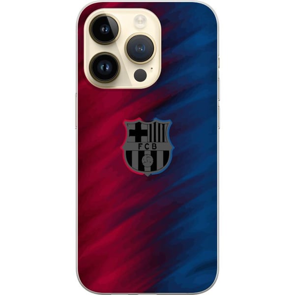 Yhteensopiva Puhelinkuori Apple iPhone 14 Pro FC Barcelona