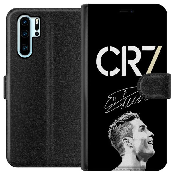Kompatibel Tegnebogsetui til Huawei P30 Pro CR7 Ronaldo