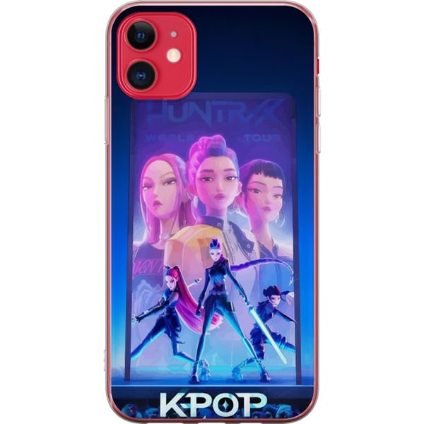 Kompatibelt Mobildeksel til Apple iPhone 11 KPop Demon Hunters 2 HuntrX futuristisk KPop-motiv med scene og sterk energi