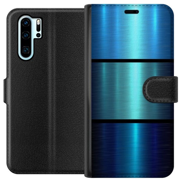 Kompatibelt Lommeboketui til Huawei P30 Pro Blå