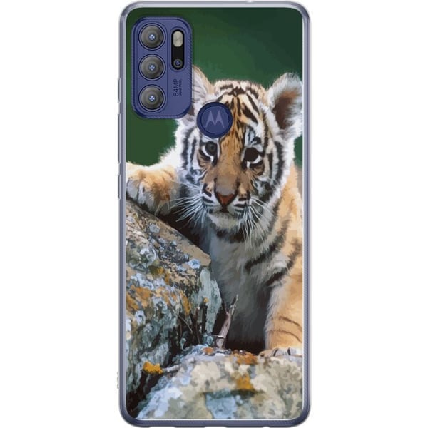 Kompatibel Mobilcover til Motorola Moto G60S Tiger