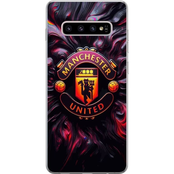 Kompatibel Mobilcover til Samsung Galaxy S10+ Manchester United