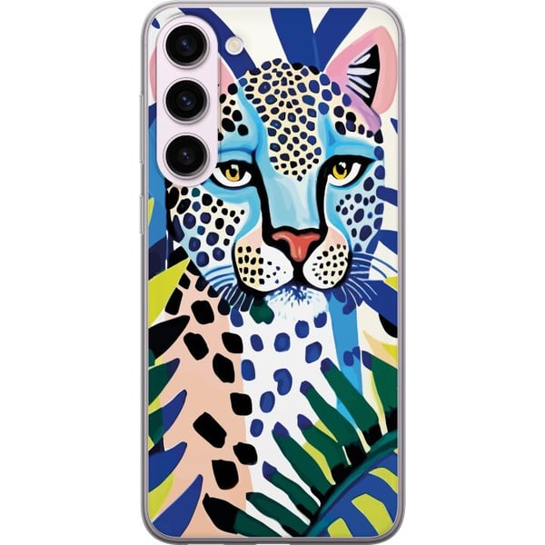 Kompatibel Mobilcover til Samsung Galaxy S23+ Livlig Leopard Kompatibel Mobilcover til Samsung Galaxy S23+ Livlig Leopard