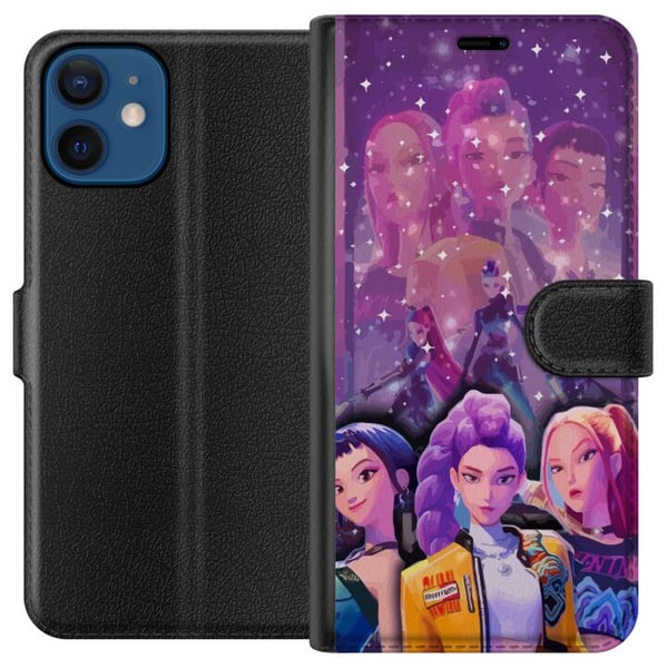 Kompatibelt Lommeboketui til Apple iPhone 12 K-pop-demonjegere Zoey Mira Aya Forent Stjernemagi Kosmisk Energi