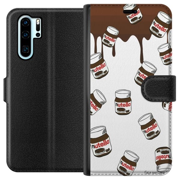 Kompatibel Tegnebogsetui til Huawei P30 Pro Nutella Kawaii Dessert Sød Sød