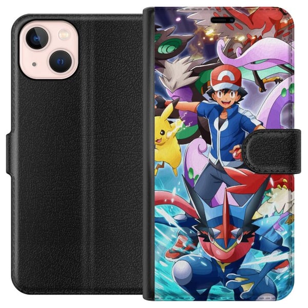 Yhteensopiva Lompakkokotelo Apple iPhone 13 mini Pokemon