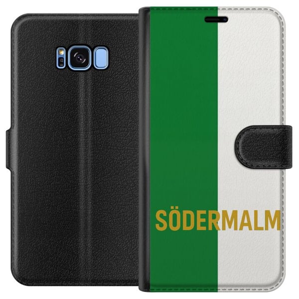 Kompatibelt Plånboksfodral till Samsung Galaxy S8 Södermalm – fotboll Kompatibelt Plånboksfodral till Samsung Galaxy S8 Södermalm – fotboll
