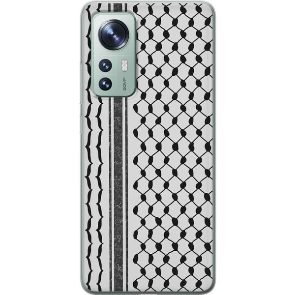 Kompatibel Mobilcover til Xiaomi 12 Palæstinensisk mønster - inspireret af traditionel stil keffiyeh-stof