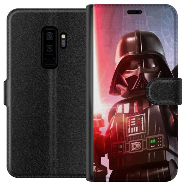 Kompatibelt Lommeboketui til Samsung Galaxy S9+ Darth Vader Kompatibelt Lommeboketui til Samsung Galaxy S9+ Darth Vader