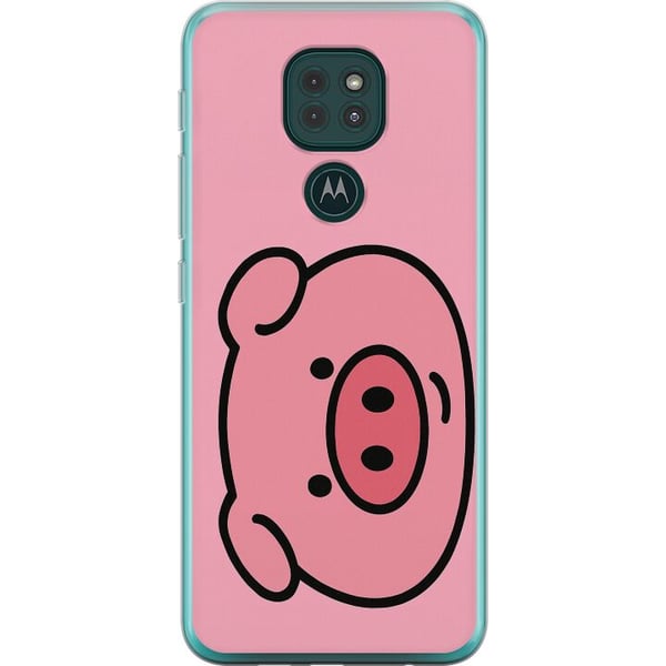 Kompatibel Mobilcover til Motorola Moto G9 Play Kawaii Piggy