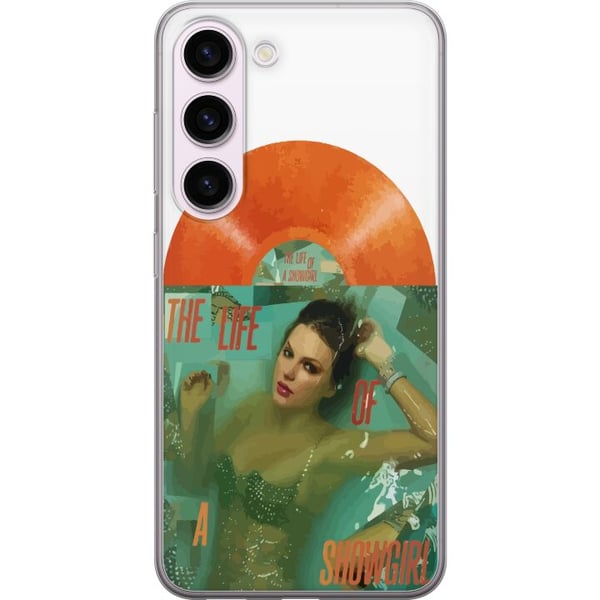 Yhteensopiva Puhelinkuori Samsung Galaxy S23 Taylor Swift The Life of a Showgirl – Vaaleanpunainen popdiiva glitterissä ja glamourissa