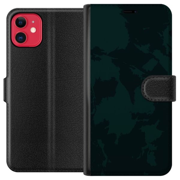 Kompatibelt Plånboksfodral till Apple iPhone 11 Grönt. Kompatibelt Plånboksfodral till Apple iPhone 11 Grönt.