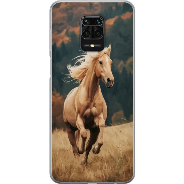 Kompatibel Mobilcover til Xiaomi Redmi Note 9S Løbende Hest