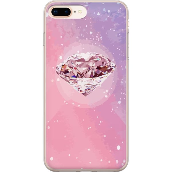 Yhteensopiva Puhelinkuori Apple iPhone 8 Plus Glitter Timantti Yhteensopiva Puhelinkuori Apple iPhone 8 Plus Glitter Timantti