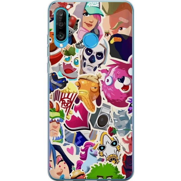 Kompatibel Mobilcover til Huawei P30 lite Fortnite
