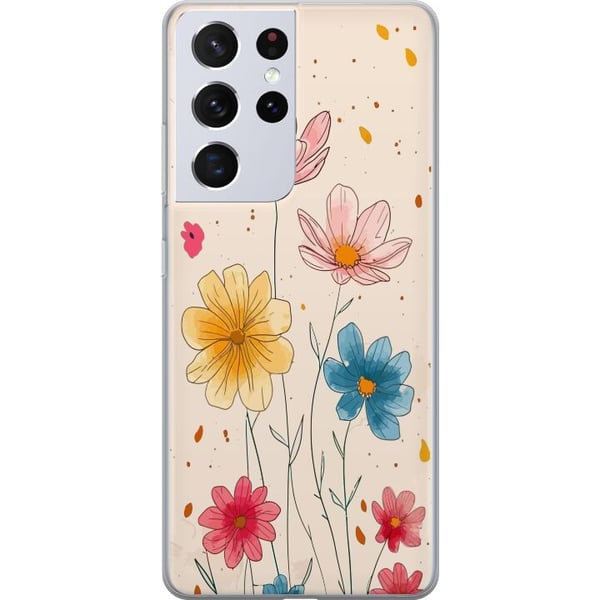 Kompatibel Mobilcover til Samsung Galaxy S21 Ultra 5G Sommer