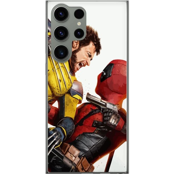Kompatibelt Mobildeksel til Samsung Galaxy S23 Ultra Deadpool & Wolverine