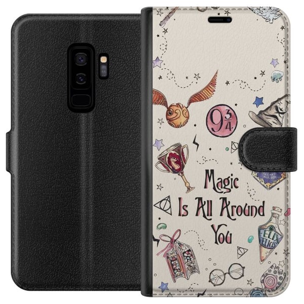 Kompatibelt Plånboksfodral till Samsung Galaxy S9+ Harry Potter Kompatibelt Plånboksfodral till Samsung Galaxy S9+ Harry Potter