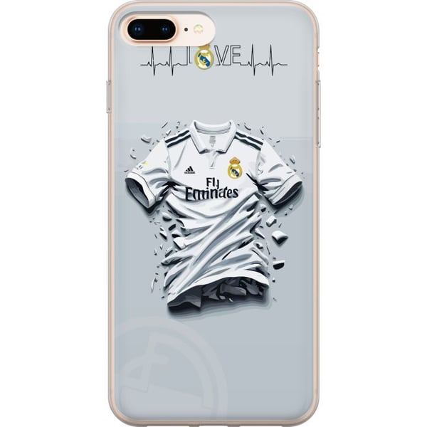 Yhteensopiva Puhelinkuori Apple iPhone 8 Plus Real Madrid Yhteensopiva Puhelinkuori Apple iPhone 8 Plus Real Madrid