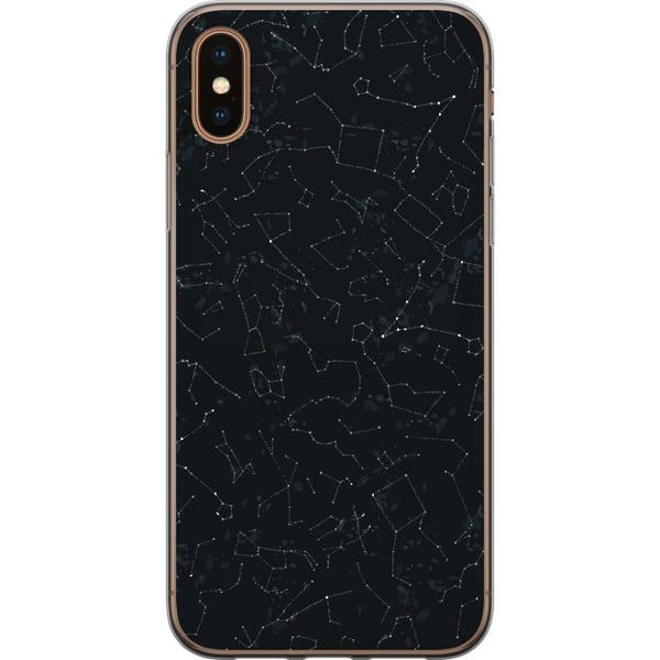 Kompatibel Mobilcover til Apple iPhone XS Stjerneklar himmel