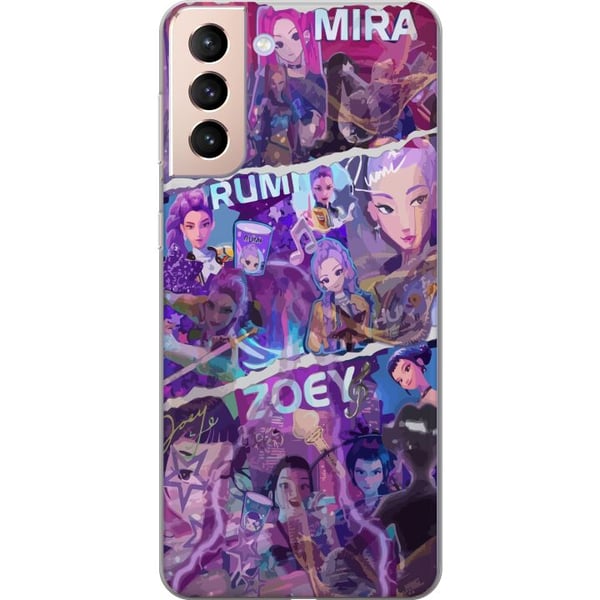 Kompatibelt Mobildeksel til Samsung Galaxy S21 Valorant jenter plakat Mira Rumi Zoey Riot Games anime gaming agenter neonstil karakter fanart kunst Kompatibelt Mobildeksel til Samsung Galaxy S21 Valorant jenter plakat Mira Rumi Zoey Riot Games anime gaming agenter neonstil karakter fanart kunst