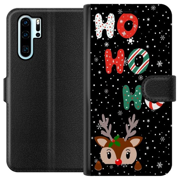 Kompatibel Tegnebogsetui til Huawei P30 Pro HO HO HO