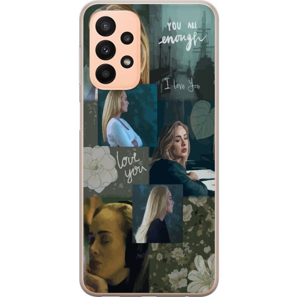 Yhteensopiva Puhelinkuori Samsung Galaxy A23 Adele
