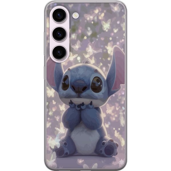 Kompatibel Mobilcover til Samsung Galaxy S23 Stitch med sommerfugle sød Disney kawaii blå rumvæsen sommerfugle magisk pastel drømmende motiv plakat Kompatibel Mobilcover til Samsung Galaxy S23 Stitch med sommerfugle sød Disney kawaii blå rumvæsen sommerfugle magisk pastel drømmende motiv plakat