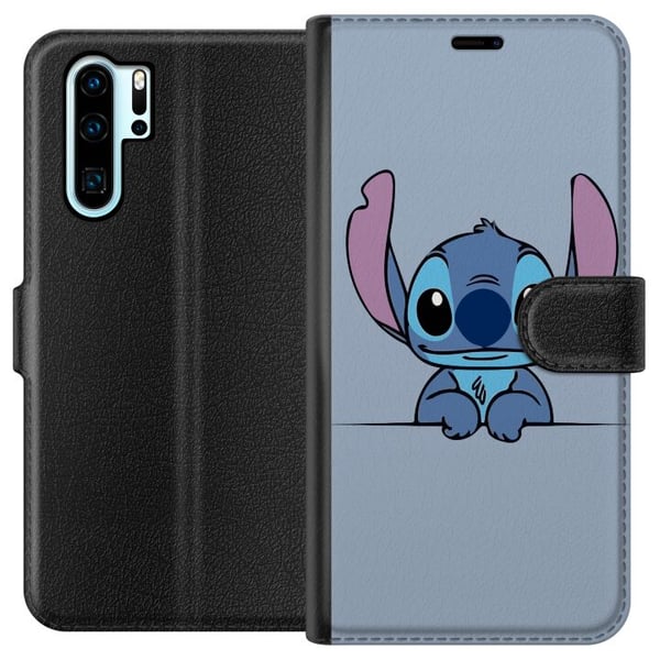 Yhteensopiva Lompakkokotelo Huawei P30 Pro Lilo & Stitch