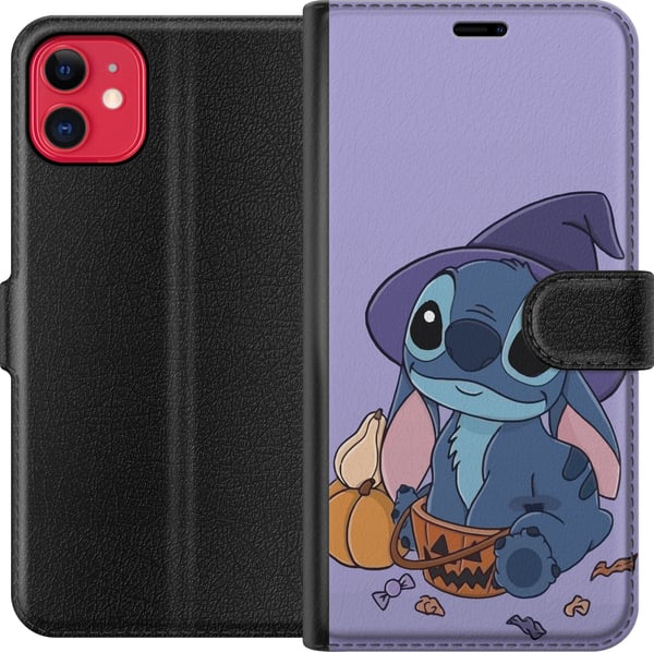 Yhteensopiva Lompakkokotelo Apple iPhone 11 Stitch noita