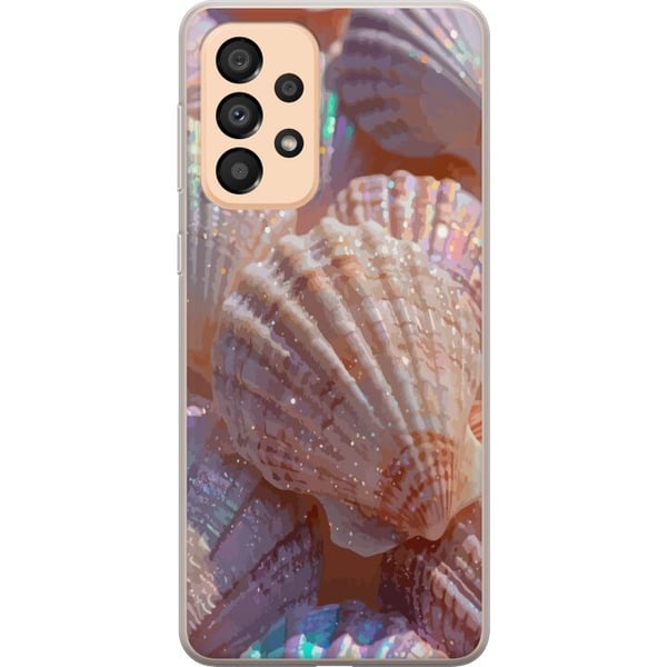 Yhteensopiva Puhelinkuori Samsung Galaxy A33 5G Simpukkakuori kimalteleva muotoilu pastelli- ja hohtavissa sävyissä, inspiroituna merestä, rannasta j Yhteensopiva Puhelinkuori Samsung Galaxy A33 5G Simpukkakuori kimalteleva muotoilu pastelli- ja hohtavissa sävyissä, inspiroituna merestä, rannasta j