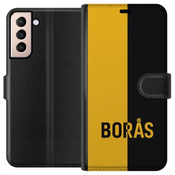 Kompatibelt Lommeboketui til Samsung Galaxy S21 Borås - fotball Kompatibelt Lommeboketui til Samsung Galaxy S21 Borås - fotball