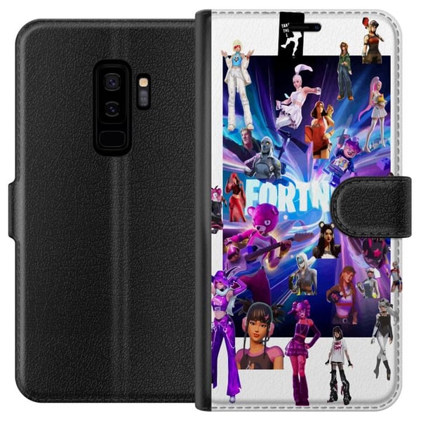 Yhteensopiva Lompakkokotelo Samsung Galaxy S9+ Fortnite Yhteensopiva Lompakkokotelo Samsung Galaxy S9+ Fortnite
