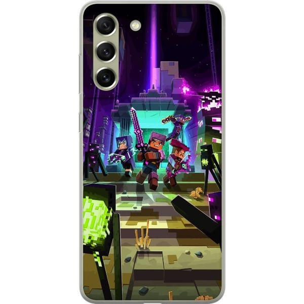 Kompatibel Mobilcover til Samsung Galaxy S21 FE 5G Minecraft