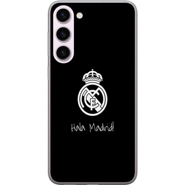 Kompatibel Mobilcover til Samsung Galaxy S23+ Real Madrid Emblem Fotboll Stolthet Vit Guld Klubbmärke Kompatibel Mobilcover til Samsung Galaxy S23+ Real Madrid Emblem Fotboll Stolthet Vit Guld Klubbmärke