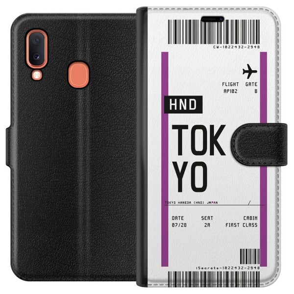 Kompatibelt Lommeboketui til Samsung Galaxy A20e Tokyo Kompatibelt Lommeboketui til Samsung Galaxy A20e Tokyo