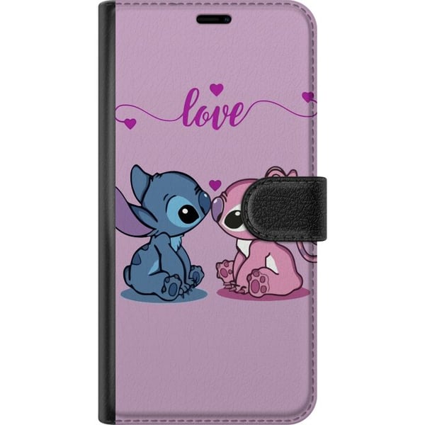 Kompatibelt Lommeboketui til Samsung Galaxy S21+ 5G Lilo & Stitch – Angel Edition