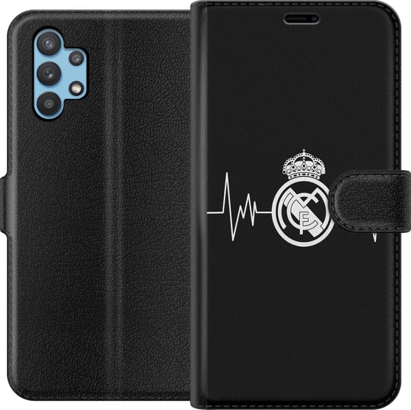 Yhteensopiva Lompakkokotelo Samsung Galaxy A32 5G Real Madrid CF