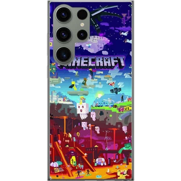 Kompatibel Mobilcover til Samsung Galaxy S23 Ultra Minecraft