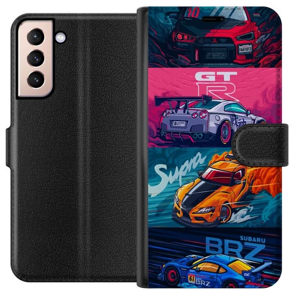 Kompatibelt Lommeboketui til Samsung Galaxy S21 Subaru Racing