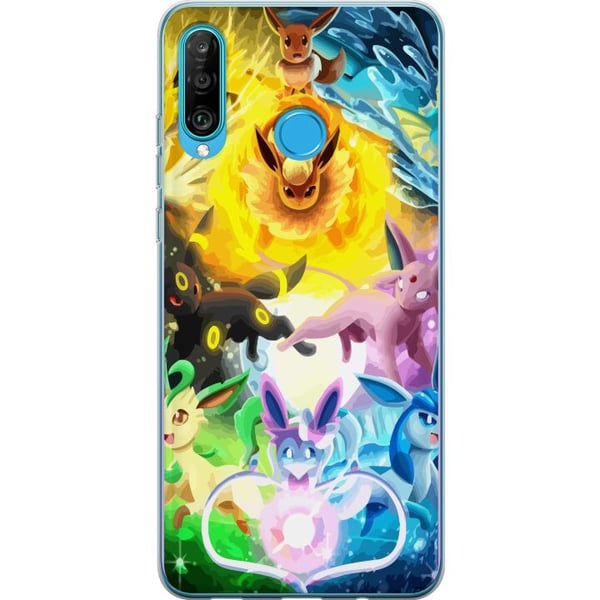 Kompatibel Mobilcover til Huawei P30 lite Pokemon
